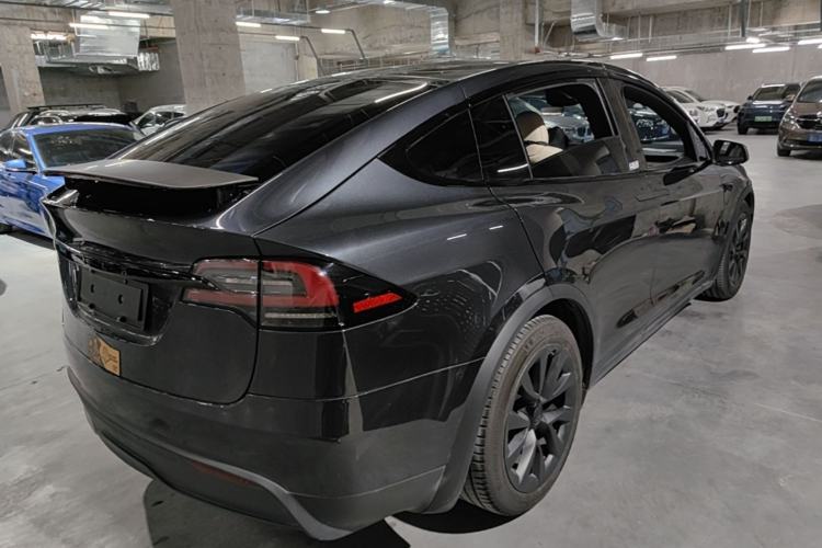 Used Tesla Model X 2023 Dual-Motor All-Wheel-Drive Version Rear Right 45 Deg