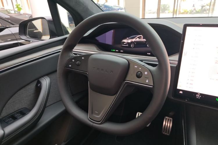 Used Tesla Model X 2023 Dual-Motor All-Wheel-Drive Version Steering Wheel