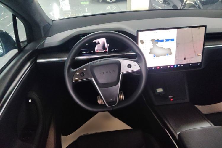Used Tesla Model X 2023 Three-Motor All-Wheel-Drive Plaid Version Steering Wheel