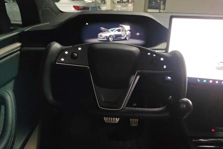 Used Tesla Model X 2023 Dual-Motor All-Wheel-Drive Version Steering Wheel