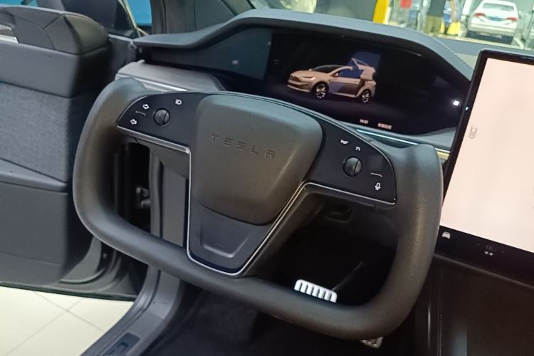 Used Tesla Model X 2023 Dual-Motor All-Wheel-Drive Version Steering Wheel