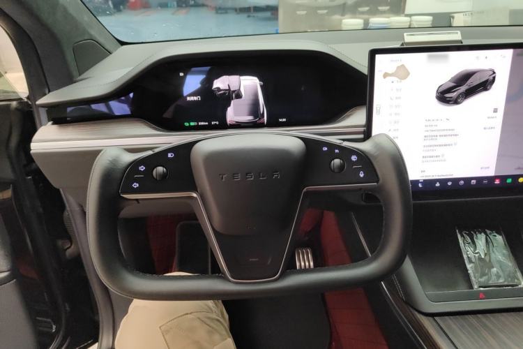 Used Tesla Model X 2023 Dual-Motor All-Wheel-Drive Version Steering Wheel