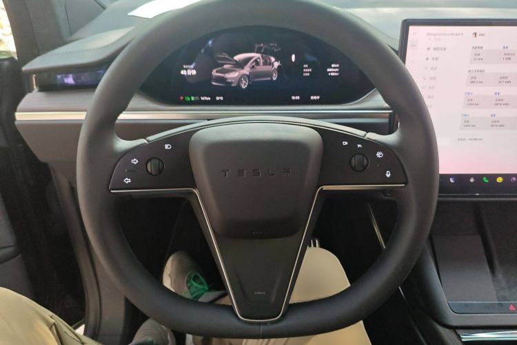 Used Tesla Model X 2023 Dual-Motor All-Wheel-Drive Version Steering Wheel