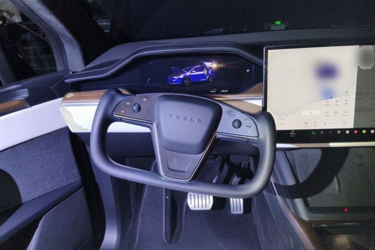 Used Tesla Model X 2023 Dual-Motor All-Wheel-Drive Version Steering Wheel