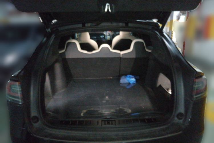 Used Tesla Model X 2023 Dual-Motor All-Wheel-Drive Version Trunk