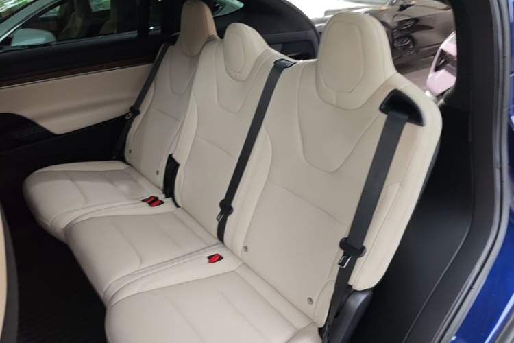 Used Tesla Model X 2023 Dual-Motor All-Wheel-Drive Version Left Rear Seat