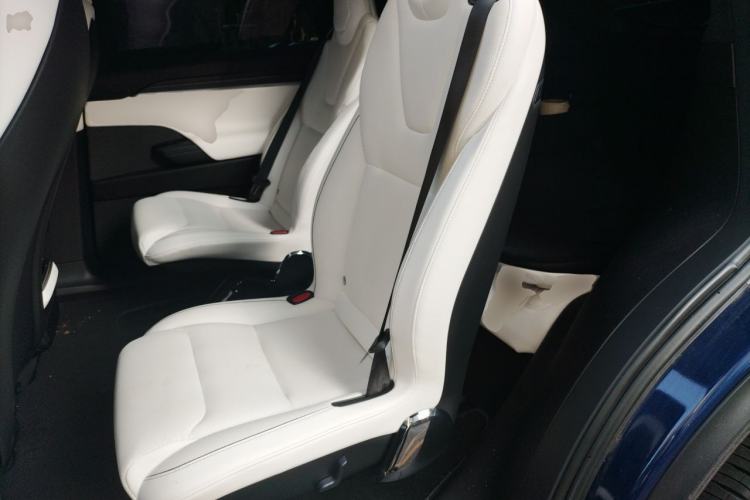 Used Tesla Model X 2023 Three-Motor All-Wheel-Drive Plaid Version Left Rear Seat