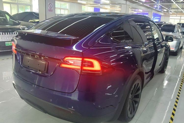 Used Tesla Model X 2023 Dual-Motor All-Wheel-Drive Version Rear Right 45 Deg