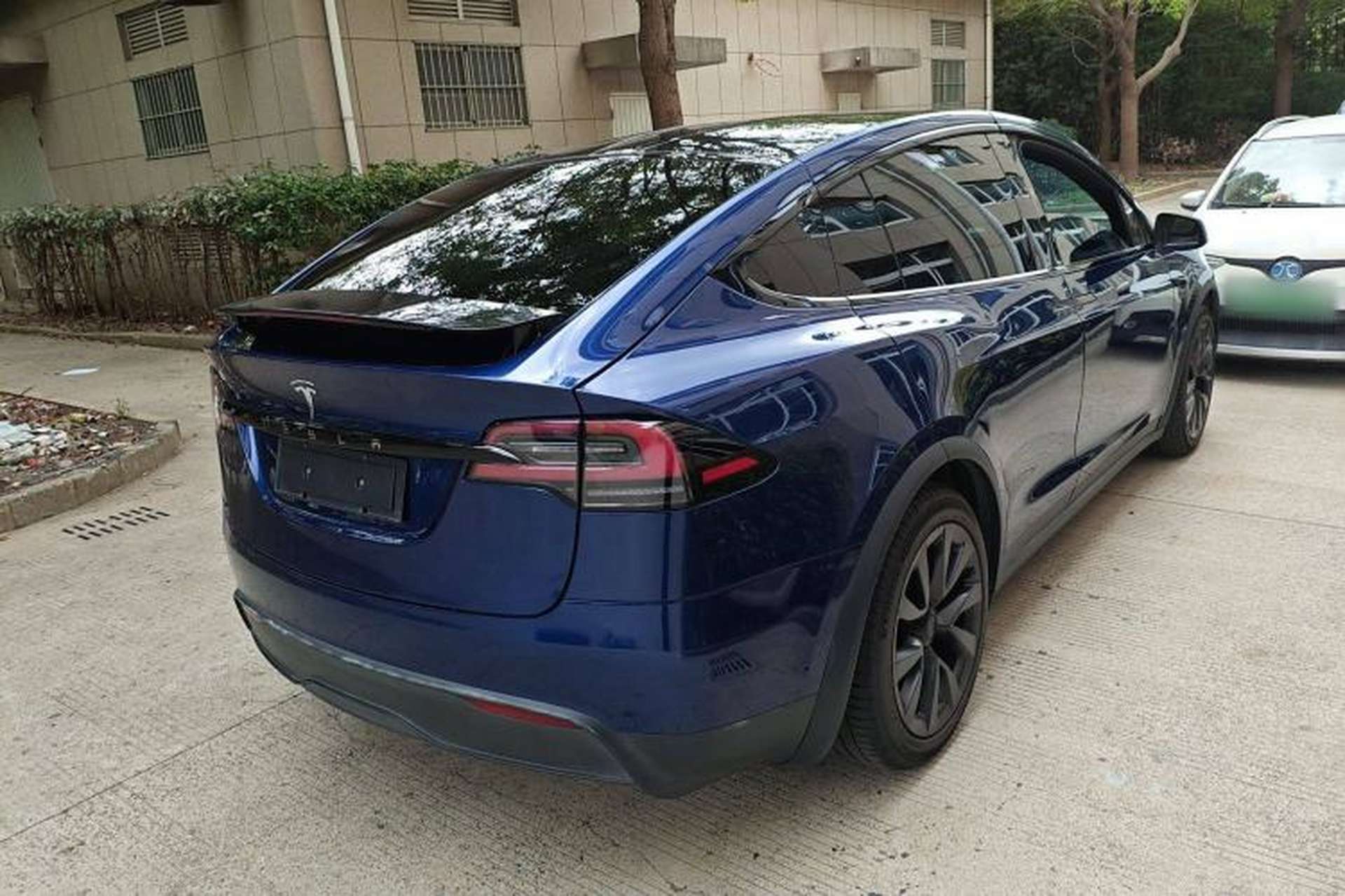 Used Tesla Model X 2023 Dual-Motor All-Wheel-Drive Version Rear Right 45 Deg