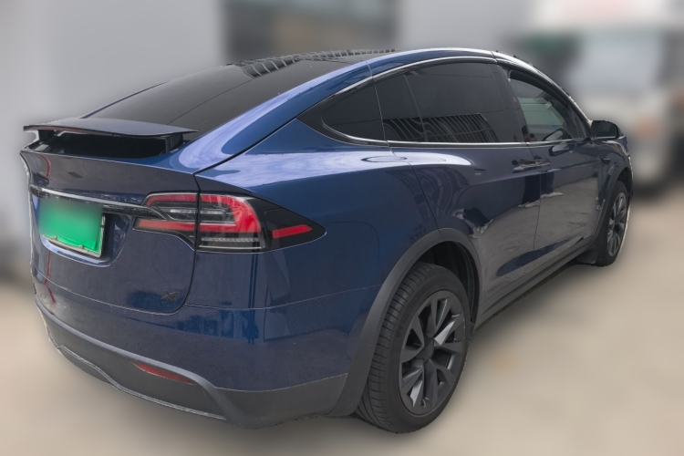 Used Tesla Model X 2023 Dual-Motor All-Wheel-Drive Version Rear Right 45 Deg