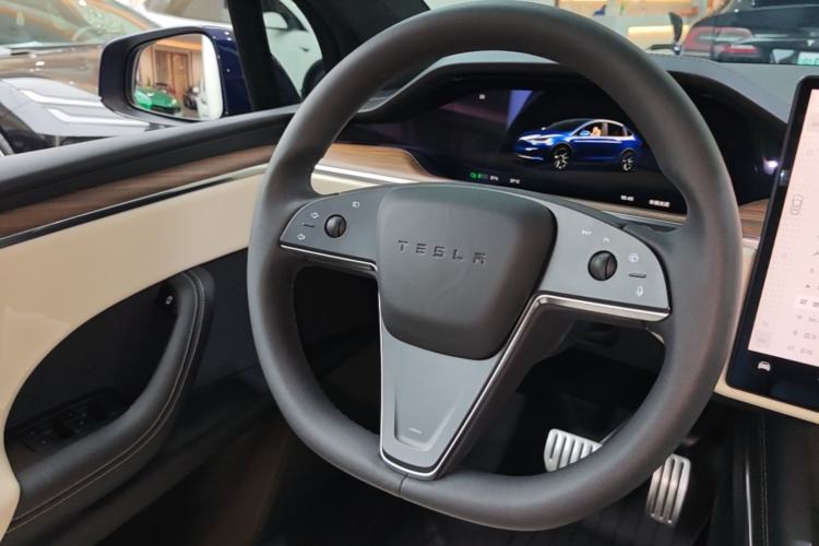 Used Tesla Model X 2023 Dual-Motor All-Wheel-Drive Version Steering Wheel
