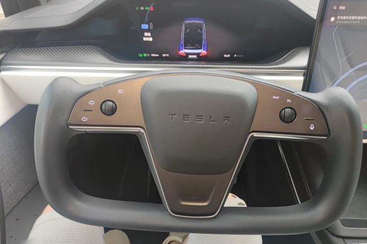 Used Tesla Model X 2023 Three-Motor All-Wheel-Drive Plaid Version Steering Wheel