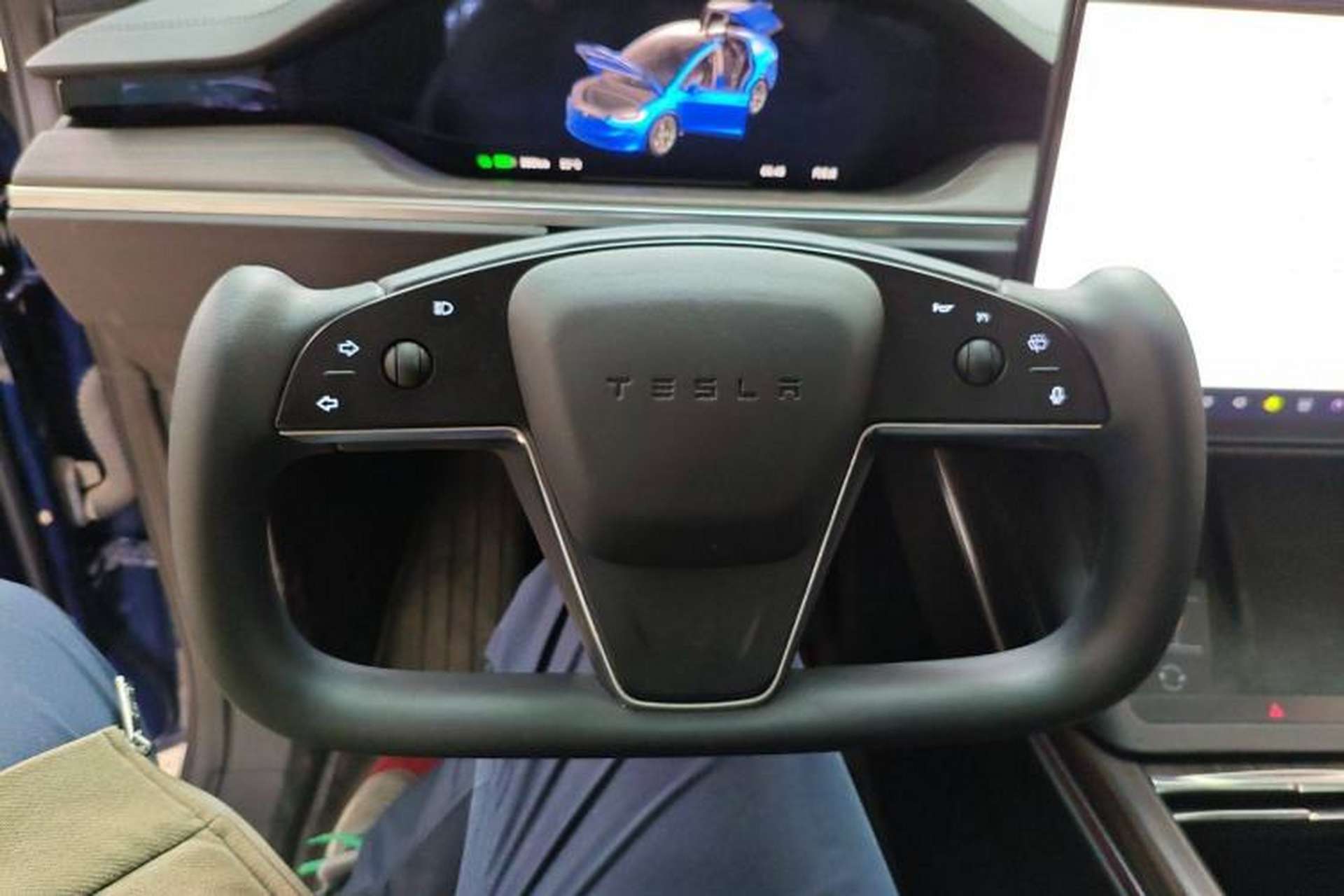 Used Tesla Model X 2023 Dual-Motor All-Wheel-Drive Version Steering Wheel
