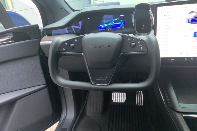 Used Tesla Model X 2023 Dual-Motor All-Wheel-Drive Version Steering Wheel