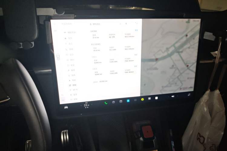 Used Tesla Model X 2023 Dual-Motor All-Wheel-Drive Version Audio And AC Panel