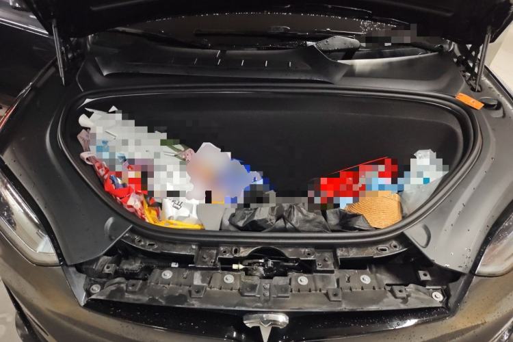 Used Tesla Model X 2023 Dual-Motor All-Wheel-Drive Version Engine Bay