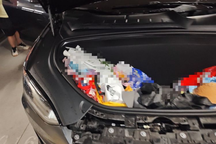 Used Tesla Model X 2023 Dual-Motor All-Wheel-Drive Version Engine Bay Right