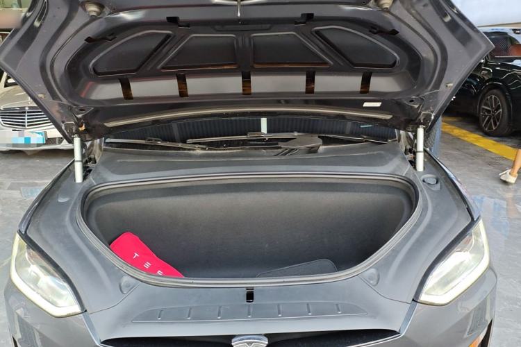 Used Tesla Model X 2023 Three-Motor All-Wheel-Drive Plaid Version Engine Bay