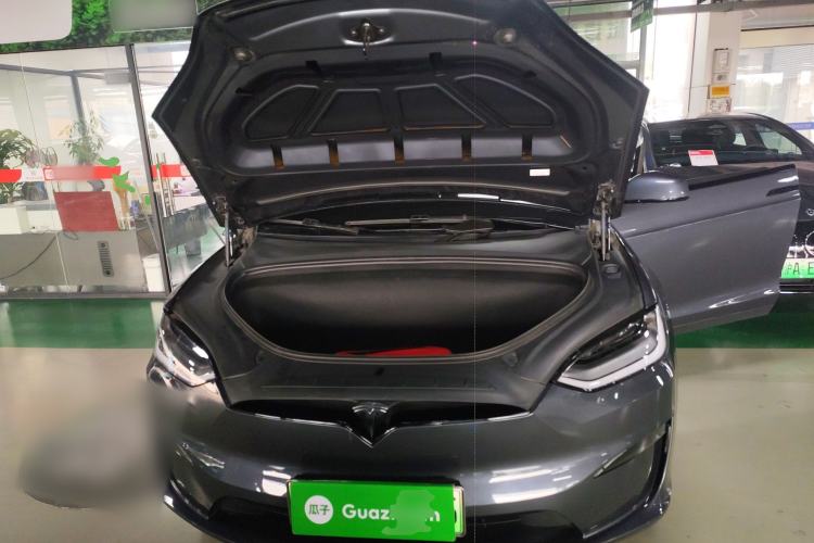 Used Tesla Model X 2023 Three-Motor All-Wheel-Drive Plaid Version Engine Bay
