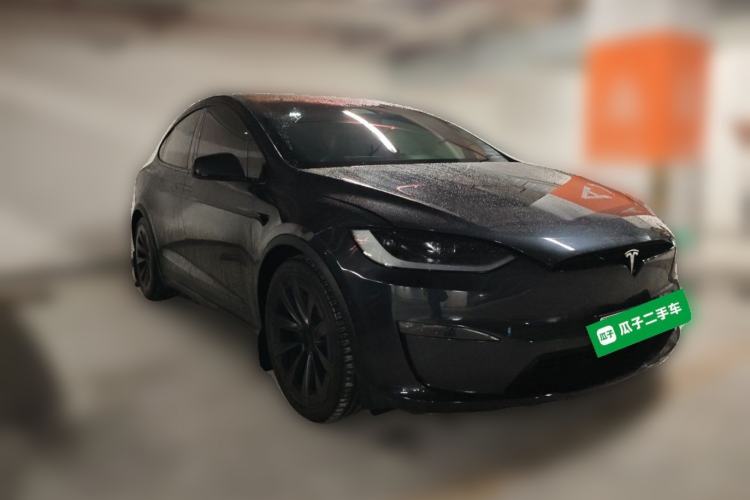 Used Tesla Model X 2023 Dual-Motor All-Wheel-Drive Version Front Right 45 Deg