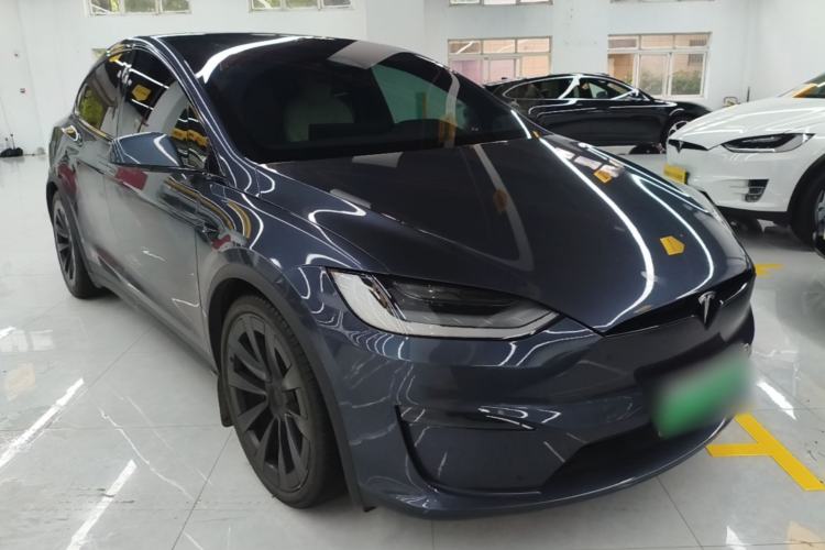 Used Tesla Model X 2023 Dual-Motor All-Wheel-Drive Version Front Right 45 Deg