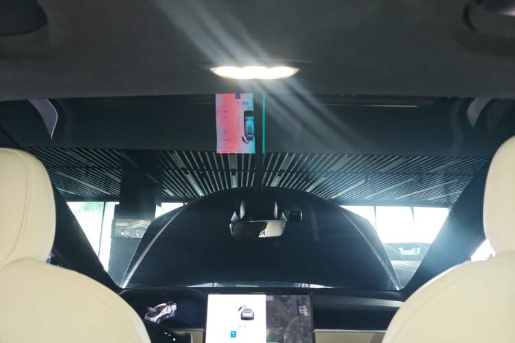 Used Tesla Model X 2023 Three-Motor All-Wheel-Drive Plaid Version Headliner