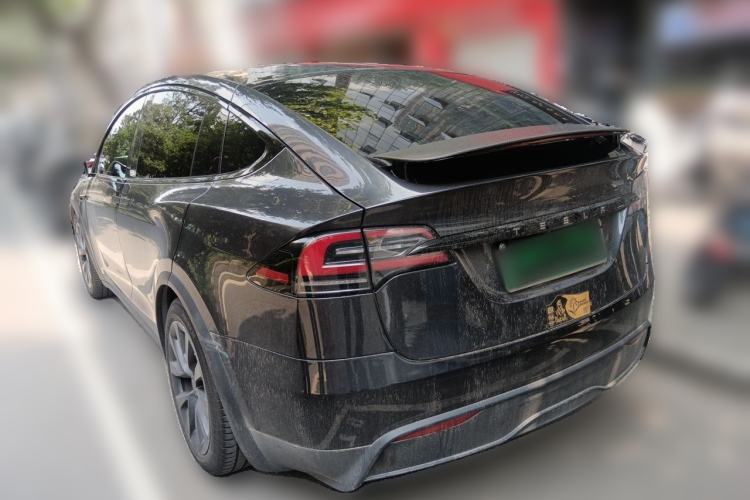 Used Tesla Model X 2023 Dual-Motor All-Wheel-Drive Version Rear Left 45 Deg