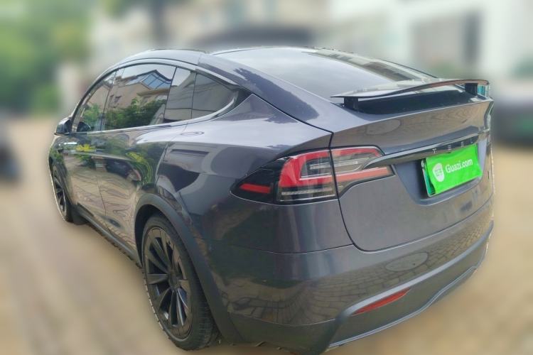 Used Tesla Model X 2023 Dual-Motor All-Wheel-Drive Version Rear Left 45 Deg