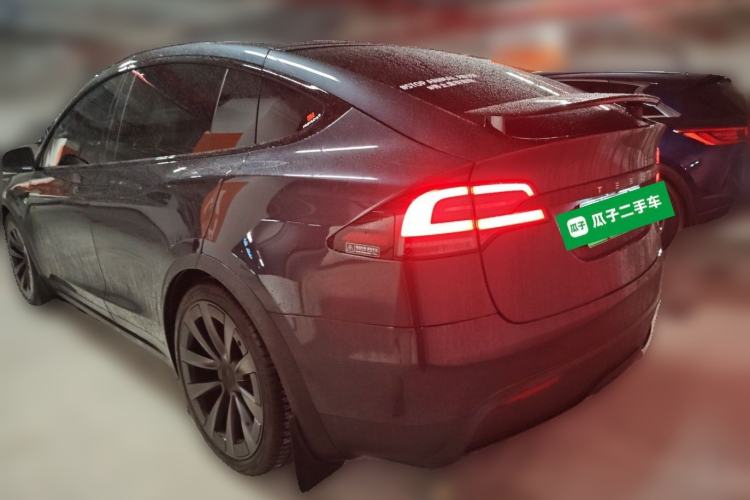 Used Tesla Model X 2023 Dual-Motor All-Wheel-Drive Version Rear Left 45 Deg