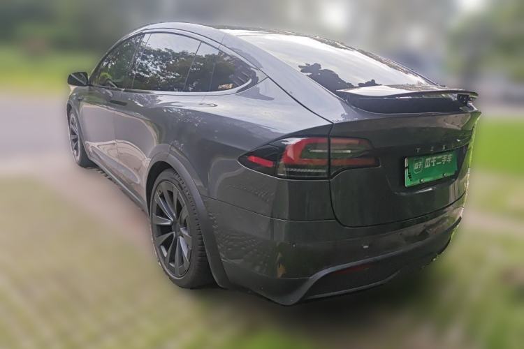 Used Tesla Model X 2023 Dual-Motor All-Wheel-Drive Version Rear Left 45 Deg