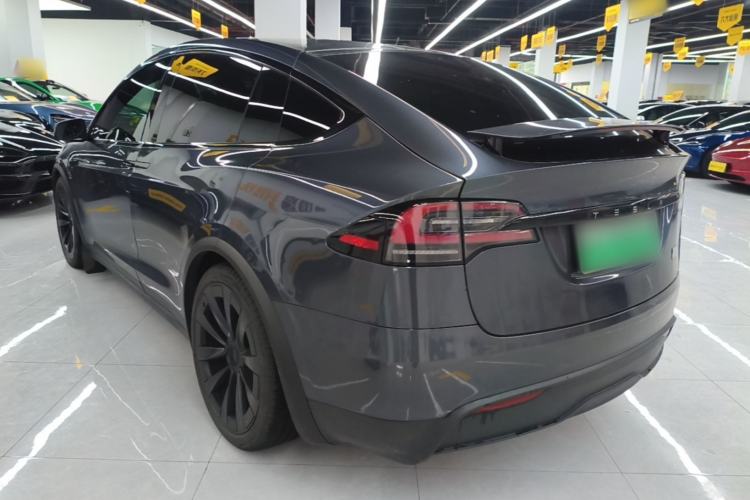 Used Tesla Model X 2023 Dual-Motor All-Wheel-Drive Version Rear Left 45 Deg
