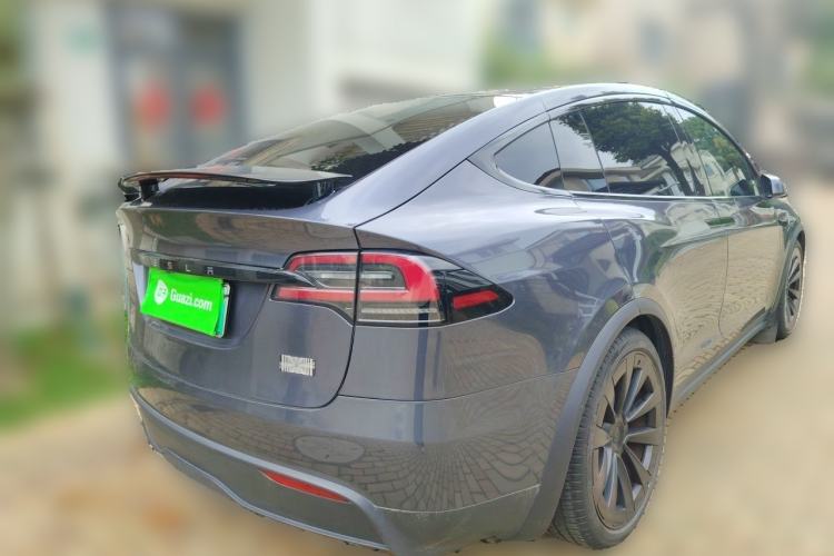 Used Tesla Model X 2023 Dual-Motor All-Wheel-Drive Version Rear Right 45 Deg