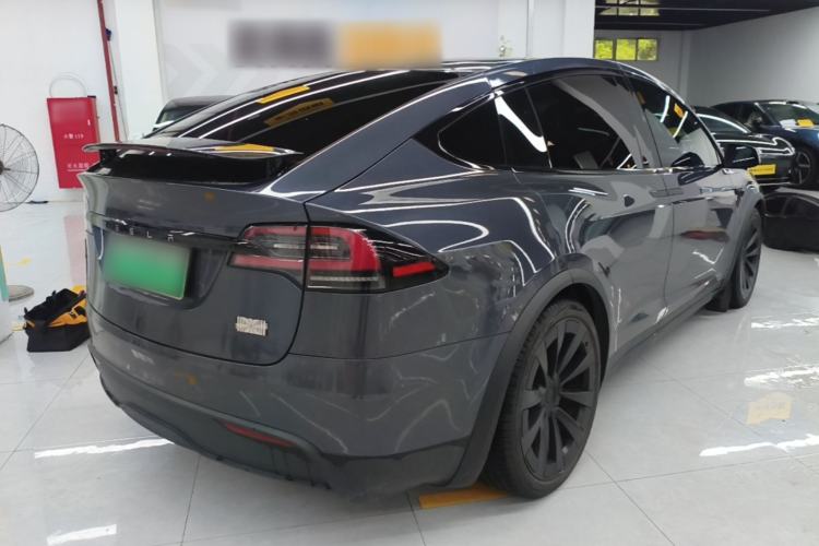 Used Tesla Model X 2023 Dual-Motor All-Wheel-Drive Version Rear Right 45 Deg