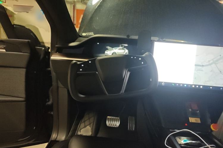 Used Tesla Model X 2023 Dual-Motor All-Wheel-Drive Version Steering Wheel