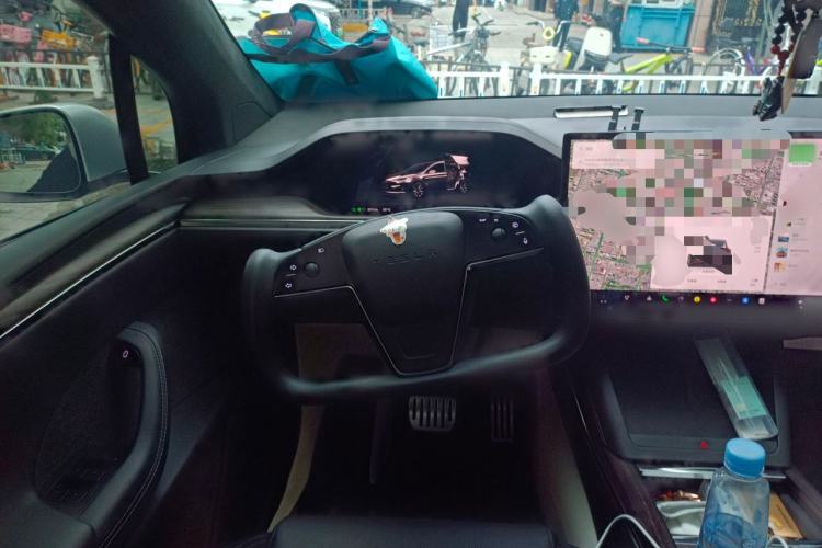 Used Tesla Model X 2023 Dual-Motor All-Wheel-Drive Version Steering Wheel