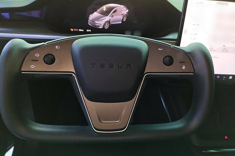 Used Tesla Model X 2023 Three-Motor All-Wheel-Drive Plaid Version Steering Wheel