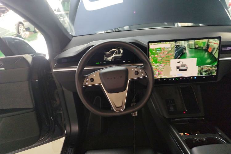 Used Tesla Model X 2023 Three-Motor All-Wheel-Drive Plaid Version Steering Wheel