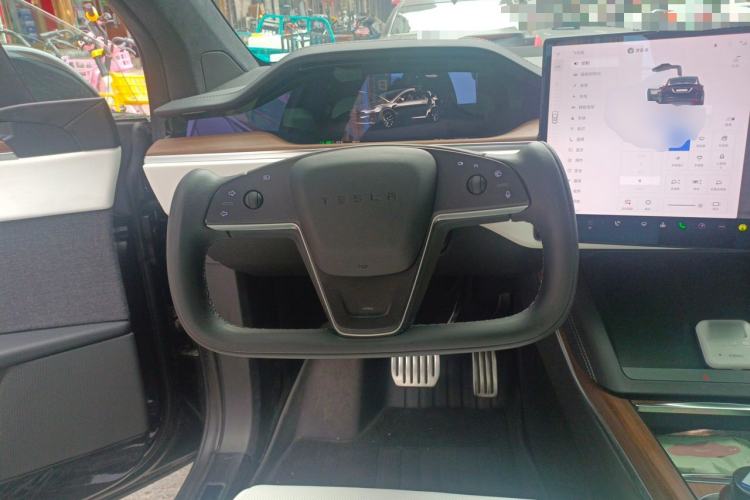 Used Tesla Model X 2023 Dual-Motor All-Wheel-Drive Version Steering Wheel