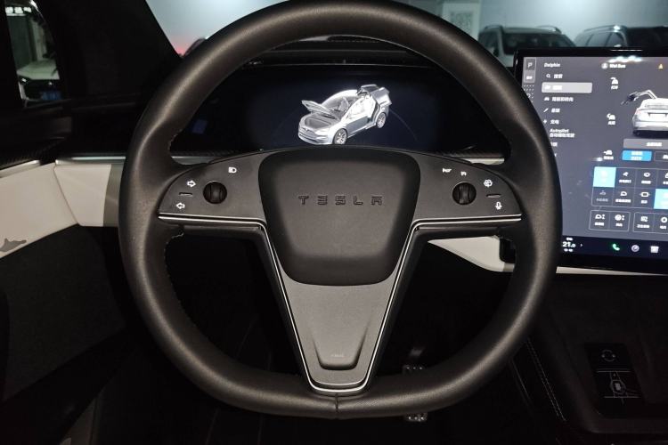 Used Tesla Model X 2023 Three-Motor All-Wheel-Drive Plaid Version Steering Wheel