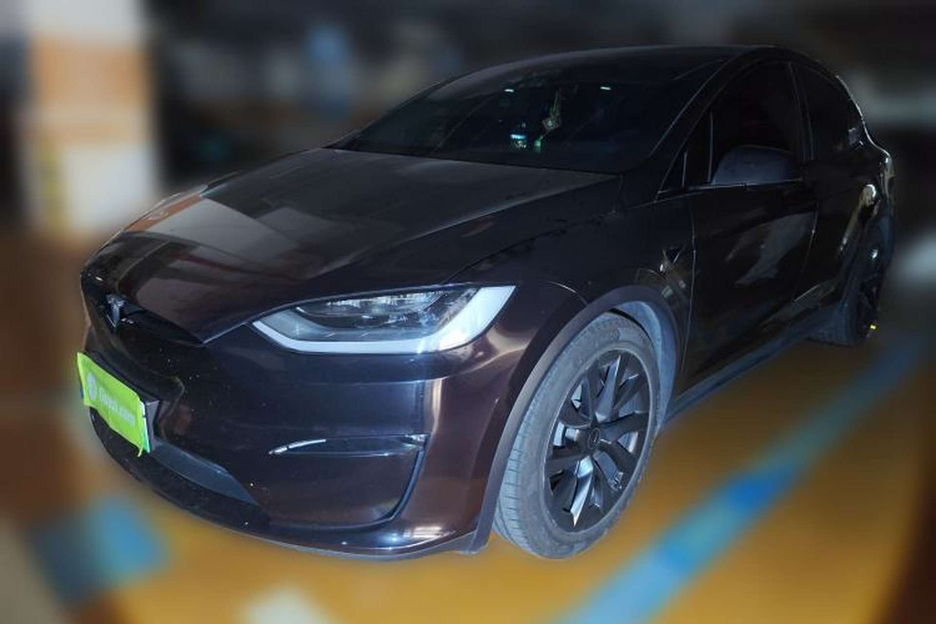 Used Tesla Model X 2023 Dual-Motor All-Wheel-Drive Version Front Left 45 Deg