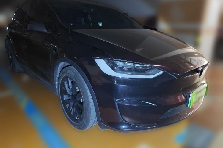 Used Tesla Model X 2023 Dual-Motor All-Wheel-Drive Version Front Right 45 Deg