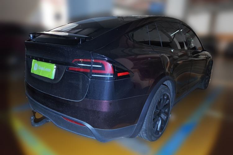 Used Tesla Model X 2023 Dual-Motor All-Wheel-Drive Version Rear Right 45 Deg