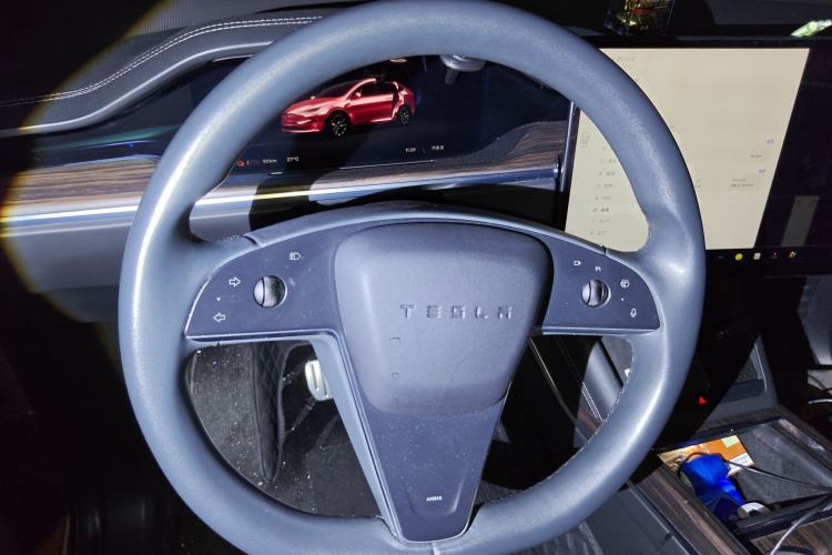 Used Tesla Model X 2023 Dual-Motor All-Wheel-Drive Version Steering Wheel