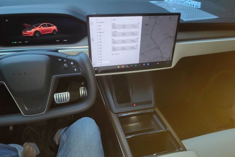 Used Tesla Model X 2023 Dual-Motor All-Wheel-Drive Version Center Console