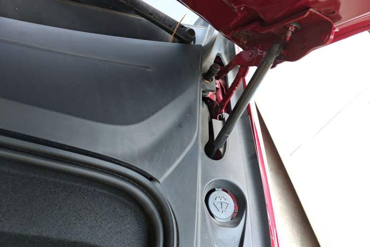 Used Tesla Model X 2023 Dual-Motor All-Wheel-Drive Version Engine Bay Left
