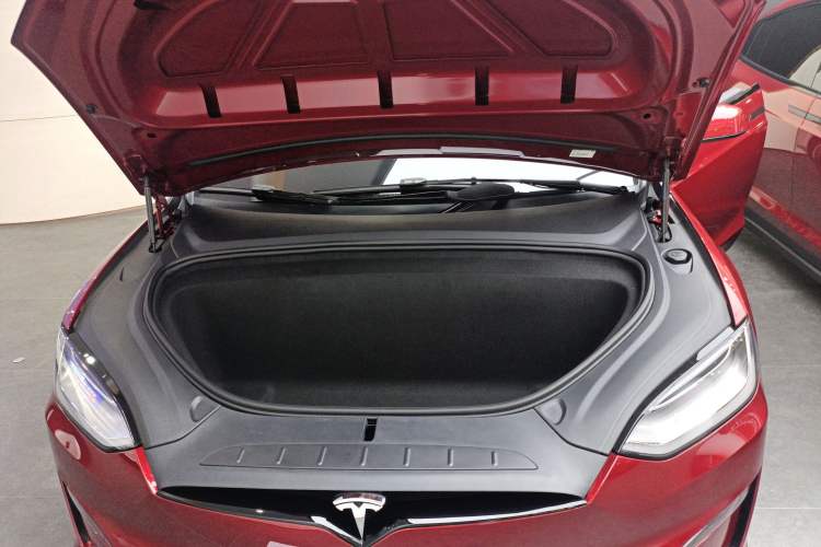 Used Tesla Model X 2023 Three-Motor All-Wheel-Drive Plaid Version Engine Bay