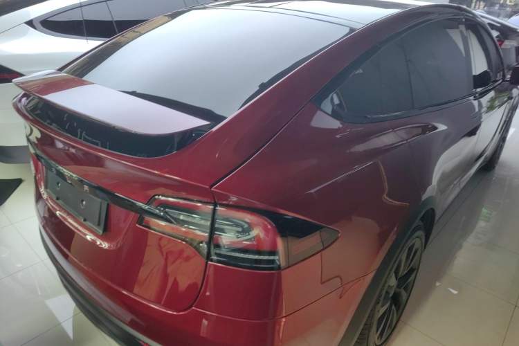 Used Tesla Model X 2023 Dual-Motor All-Wheel-Drive Version Rear Right 45 Deg