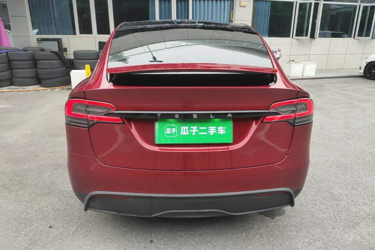 Used Tesla Model X 2023 Dual-Motor All-Wheel-Drive Version Rear