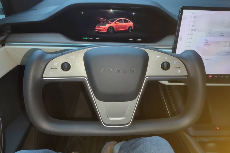 Used Tesla Model X 2023 Dual-Motor All-Wheel-Drive Version Steering Wheel