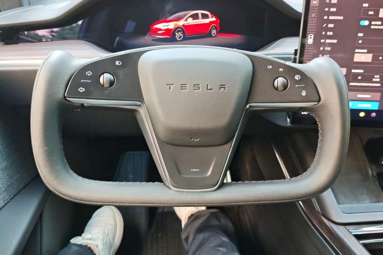 Used Tesla Model X 2023 Dual-Motor All-Wheel-Drive Version Steering Wheel
